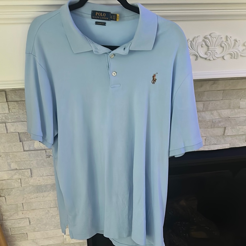 Polo by Ralph Lauren Light Blue Men's Shirt